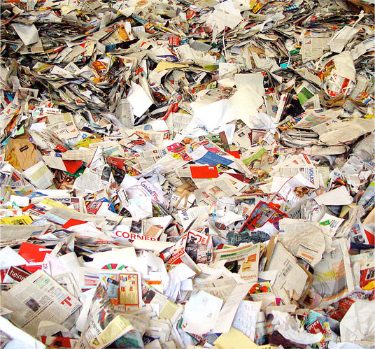 Resíduos de papel