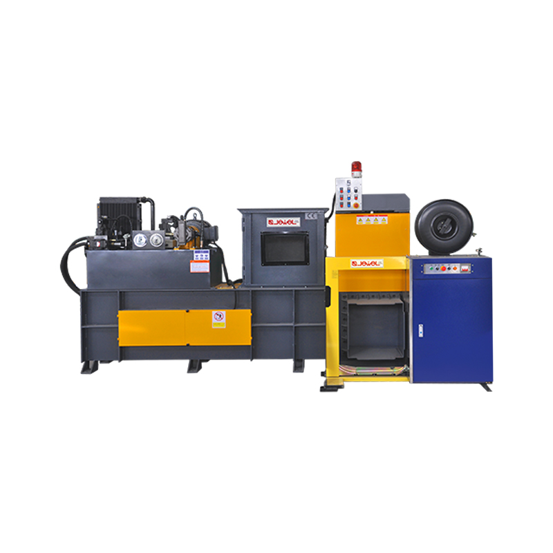 Enfardadeira de compressão horizontal pequena e totalmente automática (cintas PP)