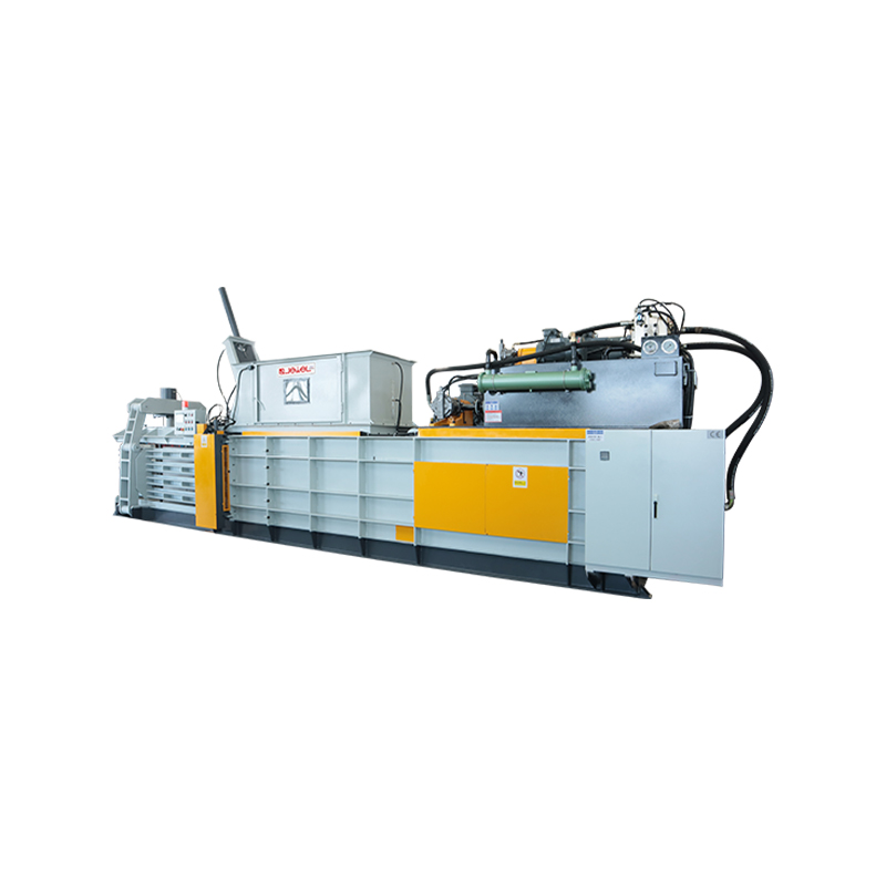 Grande enfardadeira de compressão totalmente automática horizontal reforçada