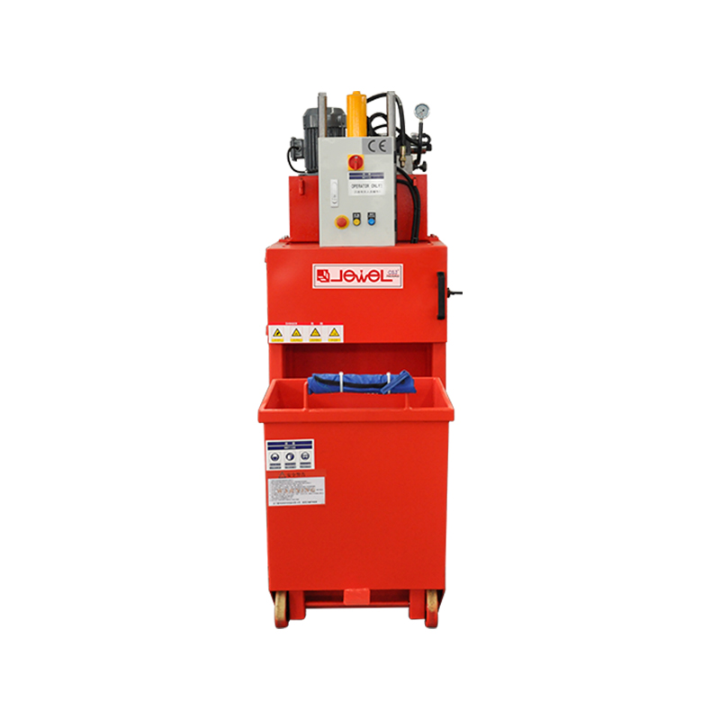 Enfardadeira vertical pequena para lixo doméstico