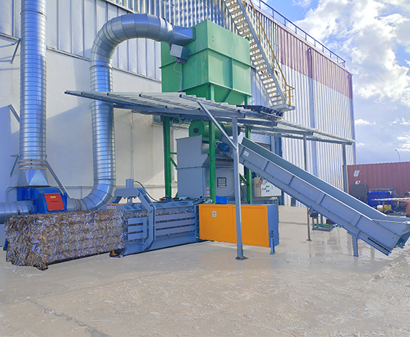 Solução de atualização do sistema de tratamento de resíduos para fábrica italiana de papelão