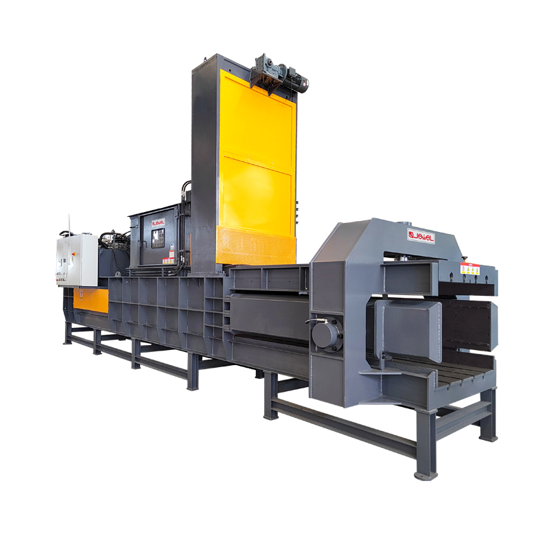 Máquina enfardadeira horizontal totalmente automática
